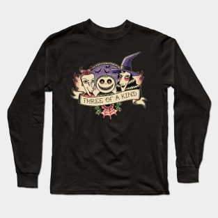 Three of a kind Long Sleeve T-Shirt